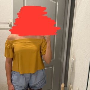 Alythea Size Small Off the Shoulder Top